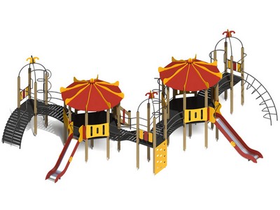 Игровой комплекс Маленький самурай 3