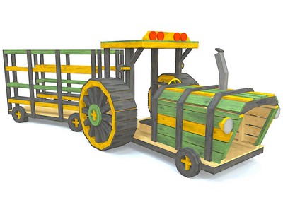 Игровой комплекс TORUDA WOOD Маленький трактор