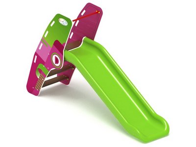 Горка пластиковая для детей Н-900 Зеленая