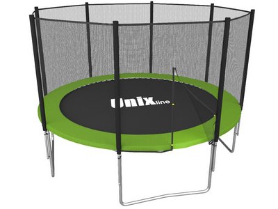 Батут UNIX line Simple 6 ft Green (outside) - вид 1