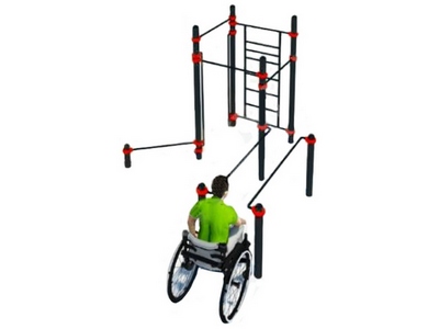 Воркаут Комплекс для инвалидов-колясочников СТ 2.16 - вид 1