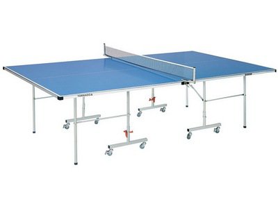 Всепогодный теннисный стол DFC TORNADO синий/зеленый (с сеткой)