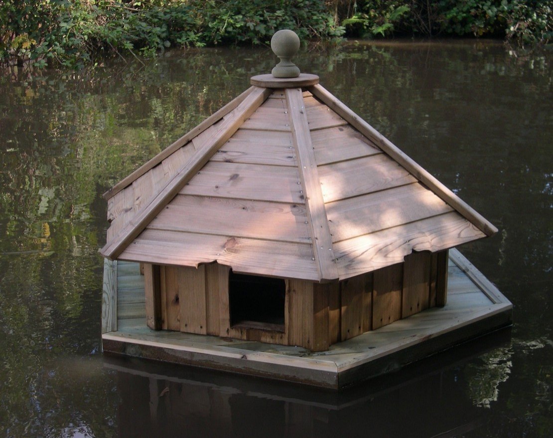 Домик для уток на воде «Сакура»