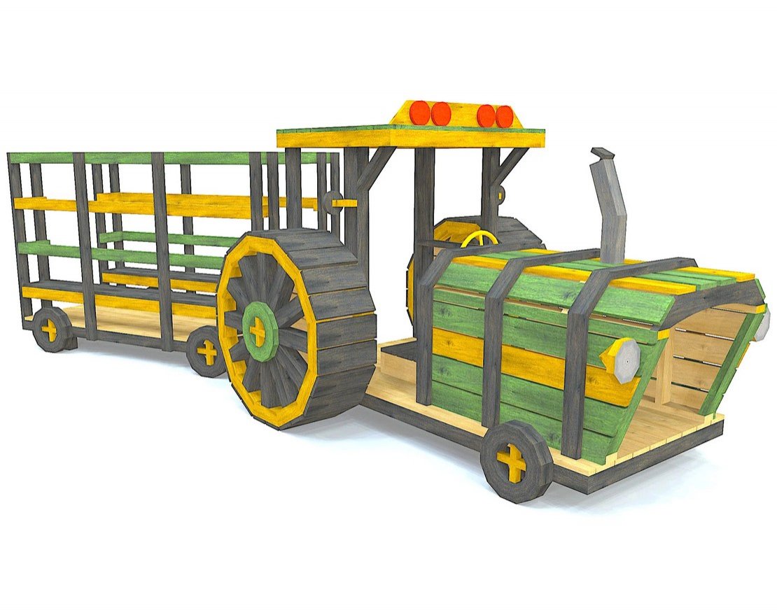 Игровой комплекс TORUDA WOOD Маленький трактор